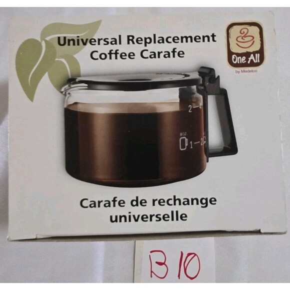 Medelco Other - UNIVERSAL DESIGN REPLACEMENT BLACK COFFEE CARAFE 5 CUPS 1.0 CT